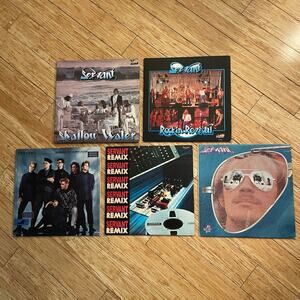 Lot of (5) Servant LPs vintage vinyl records christian rock